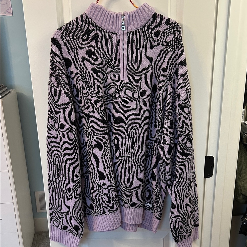 The Ragged Priest Spacey Zip Sweater